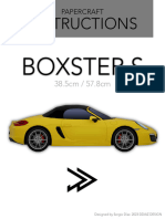 Instructions Boxster S