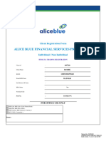 Aliceblue Account Opening Form - 10972801621350FDTPR5379N