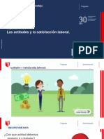 Sesión 05: Las Actitudes y La Satisfacción Laboral.: Pregrado