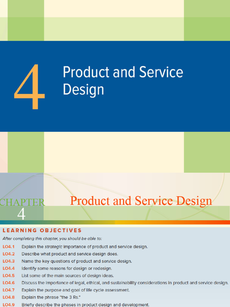 Product and Service Design Strategies | PDF | Product (Business ...