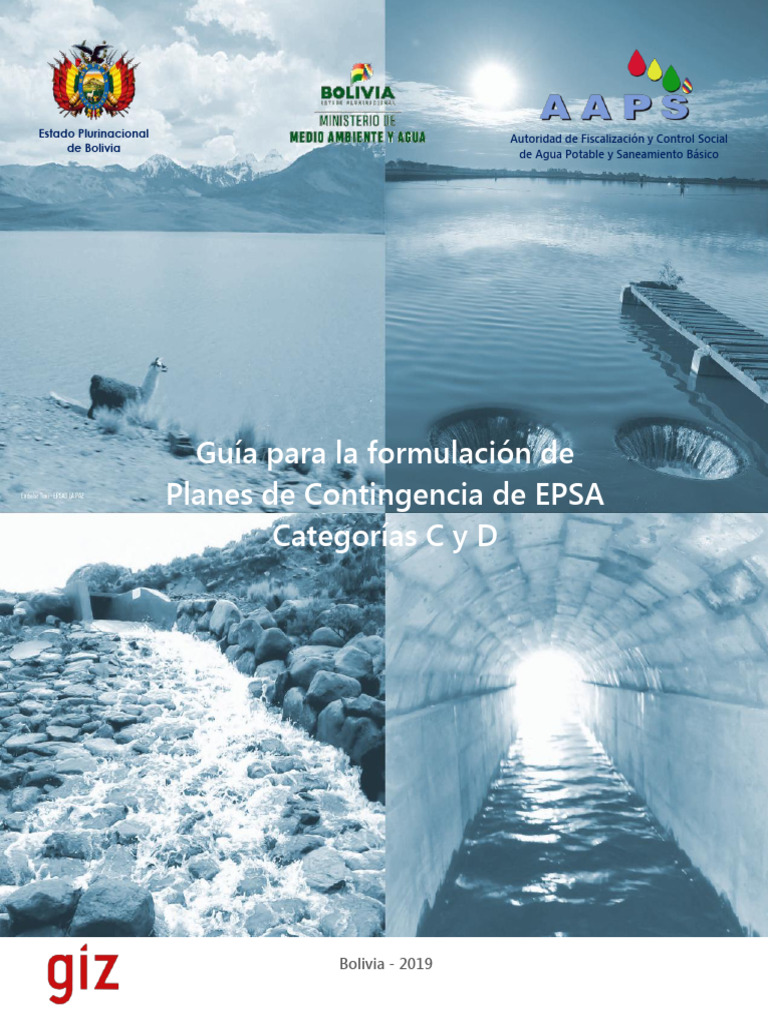 Guia PDC EPSA Categ CyD | PDF | Riesgo | Agua