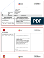 Planificacion Mensual Matematicas