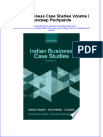 Free Download Indian Business Case Studies Volume I Sandeep Pachpande Full Chapter PDF