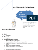 Lecture Et Outils de Représentation Du Site