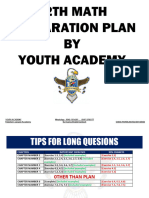 12th Math Exercise Plan by Youth Academy