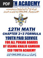 CHP 2+3 Formula by Youth Academy