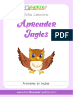 Animales en Ingles