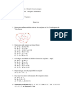 Exercícios Propostos para Avaliação de Aprendizagem