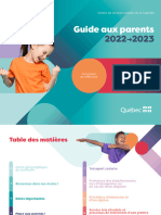 CSSC Guide Aux Parents 2022 2023