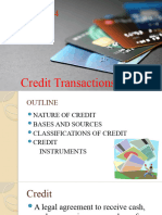 Credit Transactions