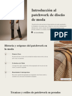 Introduccion Al Patchwork de Diseno de Moda