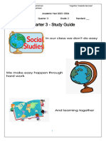 Grade2 - Social Studies Quarter 3 Study Guide - Answers
