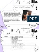 Maria Agnesi - Trabajo de Matematica