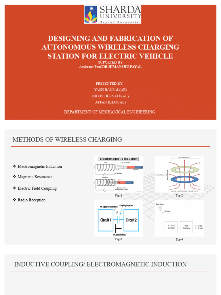 Designing and Fabrication of Autonomous Wireless Charging Station | PDF ...