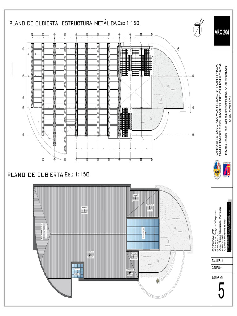 Diseño de Cubierta para Centro Comercial | PDF