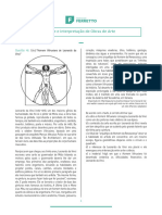 Análise e Interpretação de obras de arte