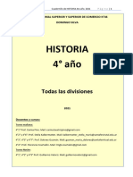 Cuadernillo Historia 4to 2021