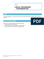 Clinical Techniques Posterior Eye