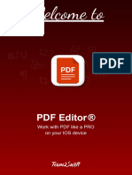 PDF Editor ®: Work With PDF Like A PRO On Your IOS Device