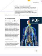 II Bienvenidos A La Clase de Biología