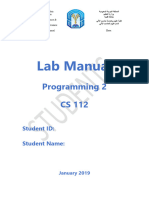 Students Lab Manual CS112