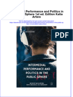 Free Download Intermedial Performance and Politics in The Public Sphere 1St Ed Edition Katia Arfara Full Chapter PDF