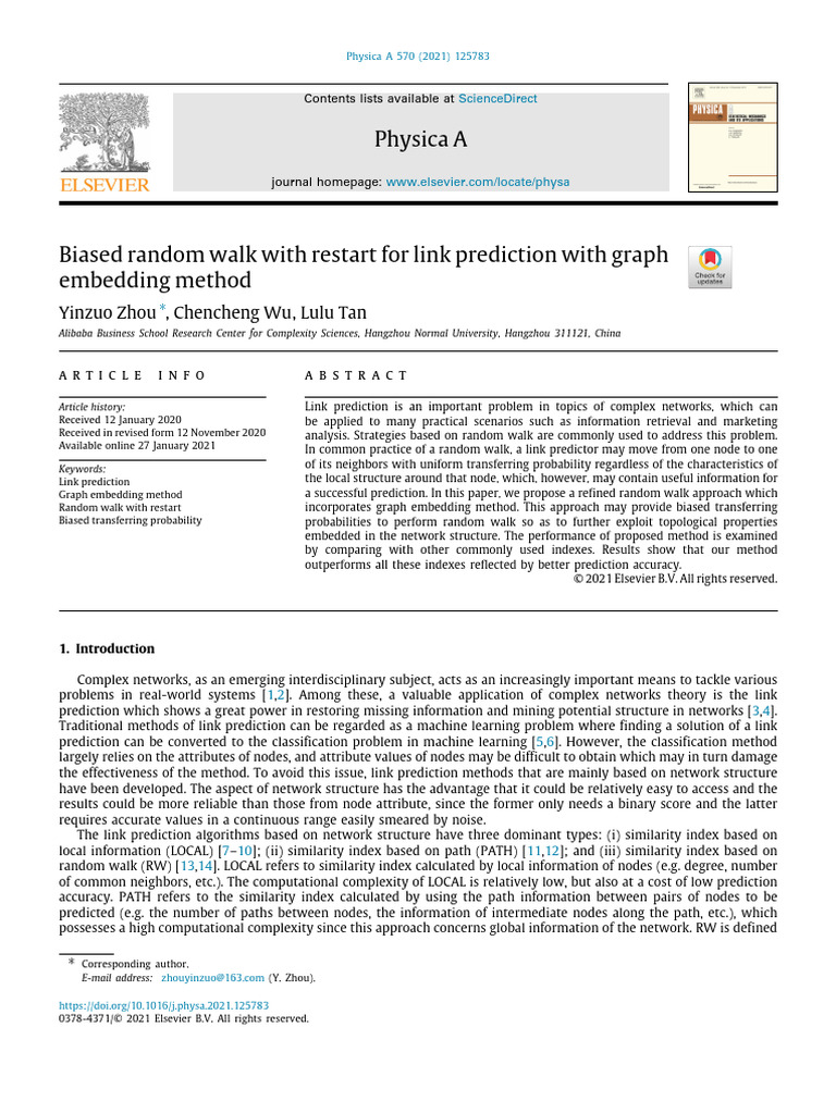 Zhou 2021 Pdf Receiver Operating Characteristic Applied Mathematics
