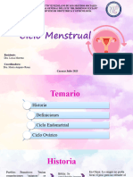 Ciclo Menstrual 2023