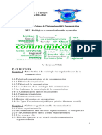 Cours Sociologie de La Communication L2 UCF2 YOP