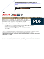 Europ Arm BE283 Fusil Semi Auto Benelli Montefeltro Evo Crosse Bois Cal. 12 76