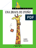 El Duende Verde Una Jirafa de Otono