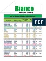 LISTA DE PRECIOS DISTRIBUIDORES 2024