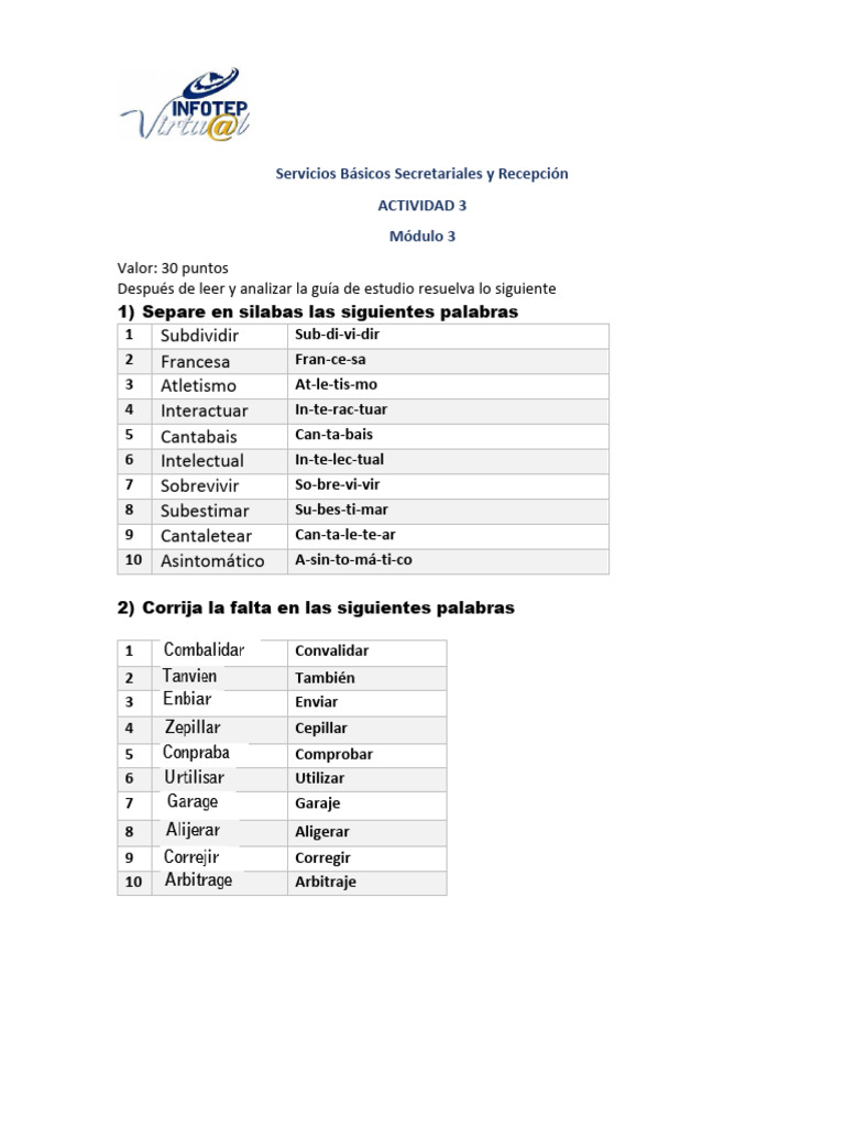 Stefany Espinal Actividad 3 - Modulo 3 | PDF