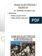 Cables Electricos Subterraneos
