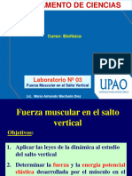 Lab Nº03-Fuerza Muscular en El Salto Vertical-Biofisica