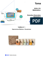 TAREA #1 Operaciones Básicas - Ecuaciones