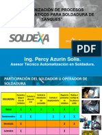 Mecanización de Los Procesos de Soldadura