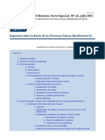 Tema 2 - Impuesto Sobre La Renta de Las Personas Físicas (I)