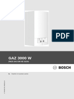 Bosch GAZ 3000 W KE IA Ceraclass 24 KE Kezelesi Utasitas