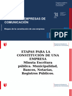 SESIÓN 2 Etapas de La Constitución de La Empresa - GESTION (1) - Tagged