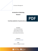 Coworking - Application of Questionnaires and Surveys 1