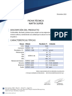 Ficha técnica - Nafta Súper