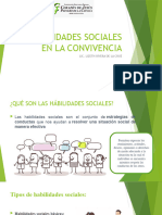 Clase Habilidades Sociales en La Convivencia