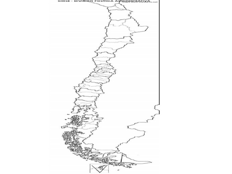 Mapa Politico de Chile | PDF