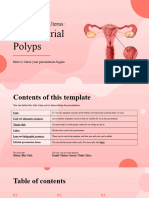 Diseases of The Uterus Endometrial Polyps