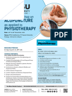 Acupuncture Physiotherapy: As Applied To