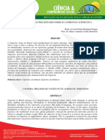Artigo - PASQUA, Lívia BORTOLETO, Marco. Capoeira - Notas Preliminares Sobre Sua Dimensão Acrobática - 2011
