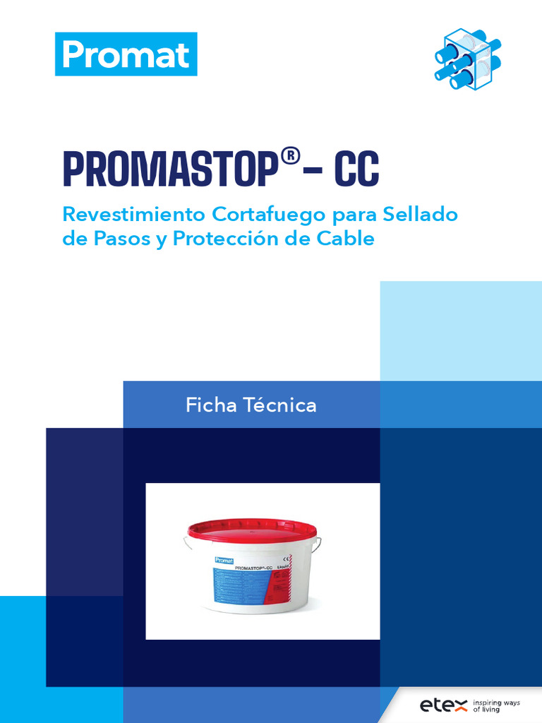 FT Promastop-Cc Promat | PDF | Revestimiento | Agua