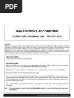 F2 MGMT Accounting August 2019