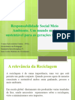 Seminário Interdisciplinar V Responsabilidade Social e Meio Ambiente